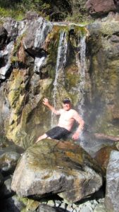 Larry at Hot Springs